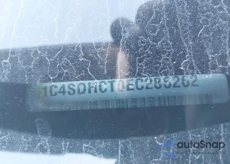 2014 Dodge Durango R/T z USA, uszkodzony, nr VIN 1C4SDHCT0EC286262